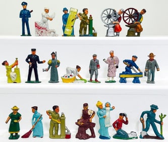 Manoil - French Holowcast Metal Assorted Figures