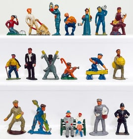 Manoil - French Holowcast Metal Assorted Figures