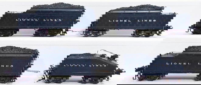 Lionel Prewar and Postwar O Gauge Four (4) Assorted Tenders