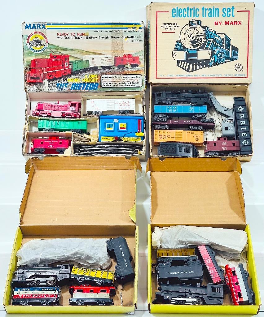 Marx Postwar O Gauge No. 9740 Allstate Set/ No. 9543 Allstate Set/No.  4316 Set/No. 2915 Set (1 of 9)