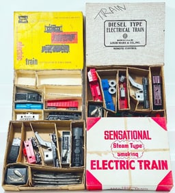 Marx Postwar O Gauge Three (3) Assorted Sets