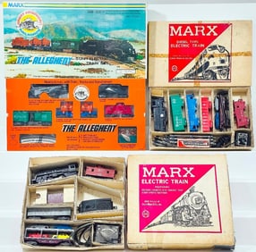 Marx Postwar O Gauge No. 48 -21325M Set/ No. 7345 Set/ No. 25760 The Allegheny Set