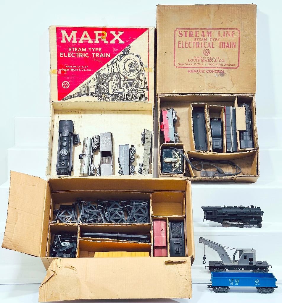 Marx Postwar O Gauge No. 50370 Freight Set/ No. 50232 Freight Set/ No. 25249 Freight Set (1 of 7)