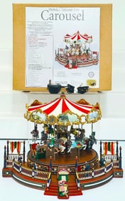 Mr. Christmas Modern Holiday Around Carousel German