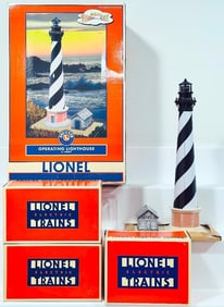 Lionel Modern O Gauge Animated Refreshment Stand/Lionelville Operating Pumping Station X2