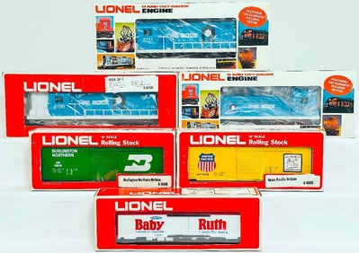 Lionel Modern O Gauge The Rock Switcher/ The Rock GP - 7 Nonpowered Dummy Unit/Rock GP - 7 Powered