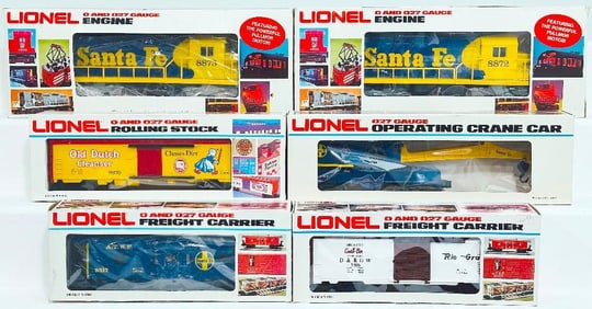 Lionel Modern O Gauge Santa Fe SD?18 Diesel Switcher/ Santa Fe SD?18 Diesel Nonpowered Dummy Unit
