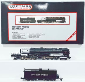 Williams Modern O Gauge Southern Pacific Cab Forward Locomotive and Tender Boxed