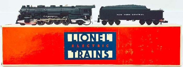 Lionel Modern O Gauge New York Central 4 - 8 - 2 Mohawk L- 3 Class Locomotive and Tender Boxed