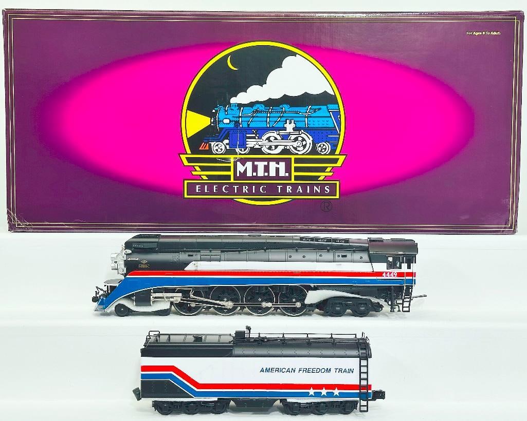 MTH Modern O Gauge American Freedom 4 - 8 - 4 GS - 4 Steam Locomotive and Tender with PS 2.0 Boxed (1 of 9)