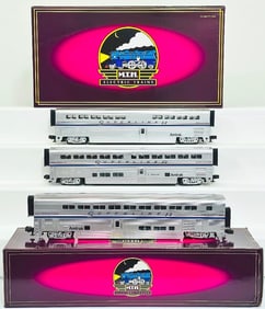 MTH Modern O Gauge Amtrak - 5 Stripe 70? ABS Superliner II Transition Sleeper Phase IV Paint Scheme
