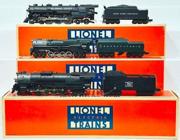 Lionel Modern O Gauge Pennsylvania S - 2 6 - 8 - 6 Steam Locomotive and Tender/Rock Island 4 - 8 - 4