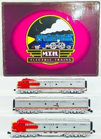 MTH Modern O Gauge Santa Fe E - 8 ABA Diesel Engine Set with PS 2.0 Boxed