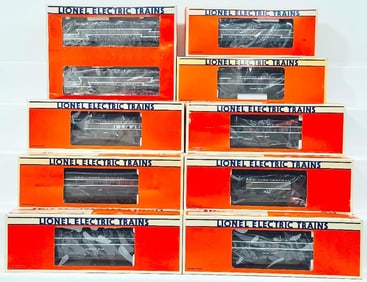 Lionel Modern O Gauge New York Central F3?A Double Diesels/NYC B-Unit/Seven Assorted Passenger Cars