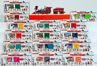 Lionel Modern O Gauge Disneyland 35th Anniversary 4?4?0 American Engine and Tender with display case