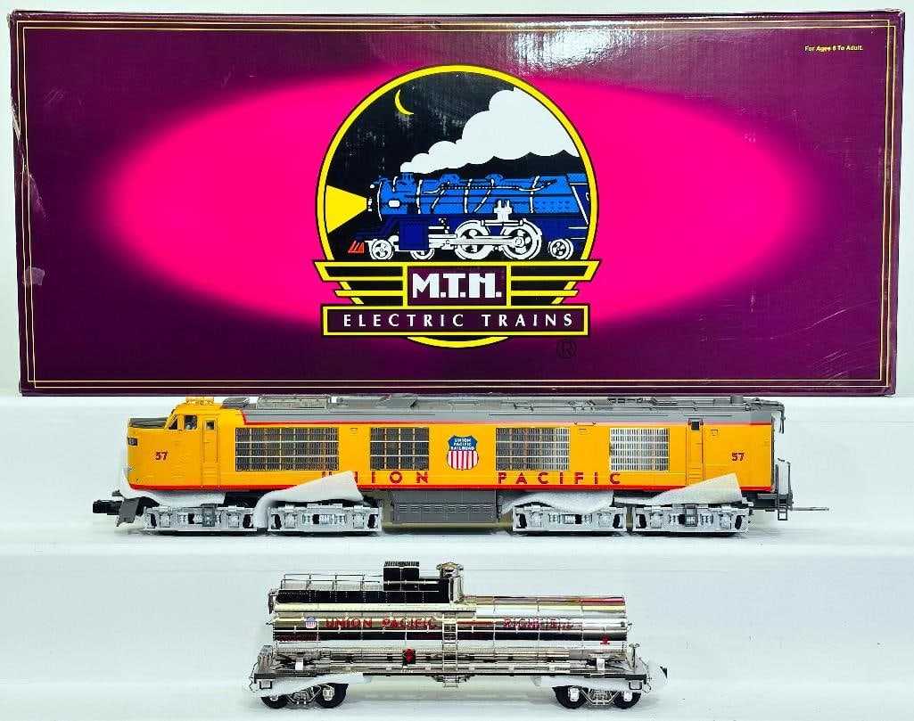 MTH Modern O Gauge Union Pacific Propane Turbine Locomotive Set with PS 2.0 Boxed (1 of 7)