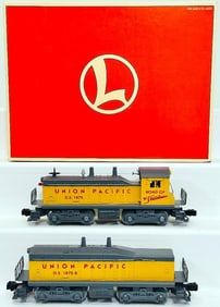 Lionel Modern O Gauge Union Pacific NW2 Diesel Switcher Set Boxed