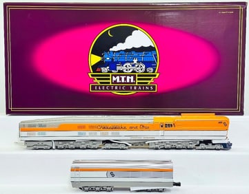 MTH Modern O Gauge Chesapeake and Ohio M?1 Steam Turbine Electric Engine/Tender with PS 1.0 Boxed