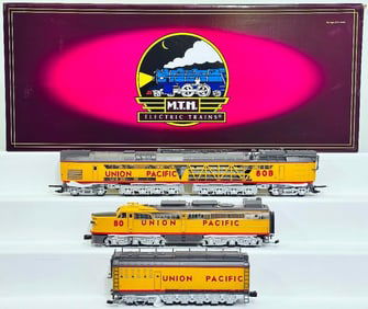 MTH Modern O Gauge Union Pacific #80 Coal Turbine Engine Set with PS 1.0 Boxed