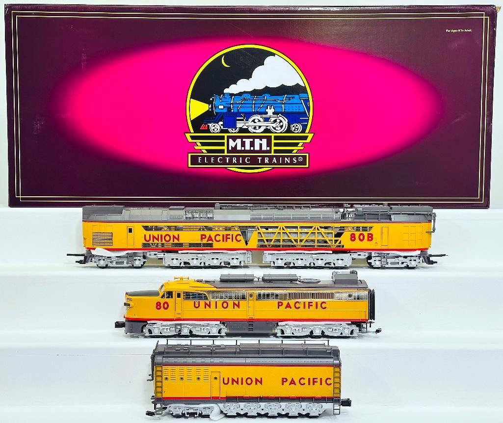 MTH Modern O Gauge Union Pacific #80 Coal Turbine Engine Set with PS 1.0 Boxed (1 of 7)