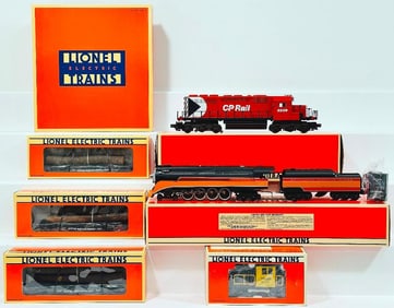 Lionel Modern O Gauge Southern Pacific GS - 2 Daylight 4 - 8 - 4 Locomotive and Tender