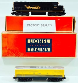 Lionel Modern O Gauge Denver and Rio Grande SD?50 Diesel Switcher/Denver and Rio Grande SD?50 Diesel