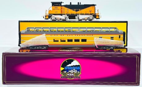 MTH Modern O Gauge Armco Steel SW - 1500 Diesel Switcher Engine with PS 2.0 Boxed