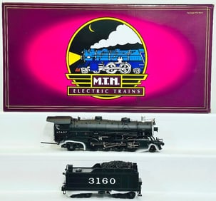 MTH Modern O Gauge Santa Fe 2?8?2 USRA Light Mikado Steam Locomotive and Tender with PS 2.0 Boxed