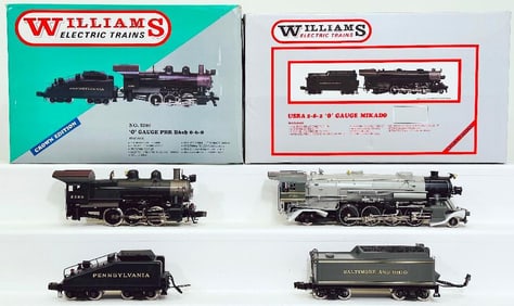 Williams Modern O Gauge Crown Edition Pennsylvania B6 - SB 0 - 6 ?0 Steam Locomotive and Tender