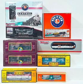Lionel Modern O Gauge New York Central Line Chief Freight Train and Pennsylvania Freight 3 Pack