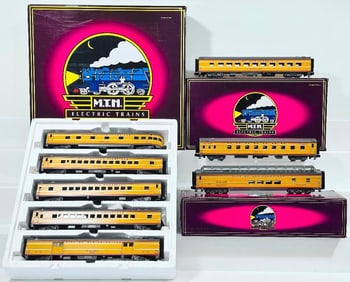 MTH Modern O Gauge City of San Francisco Assorted Passenger Cars