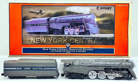 Lionel Modern O Gauge C New York Central Dreyfus Hudson Locomotive and Tender Boxed