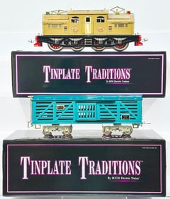 MTH Modern Tinplate Traditions Wide Gauge 408E the Mojave Contemporary Version Electric Locomotive