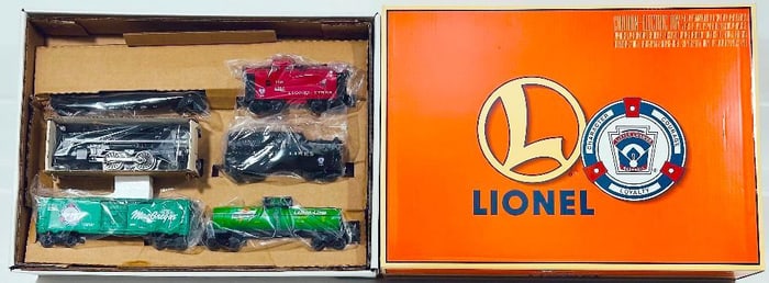 Lionel Modern O Gauge Lionel Little League Baseball 1935WS Freight Set