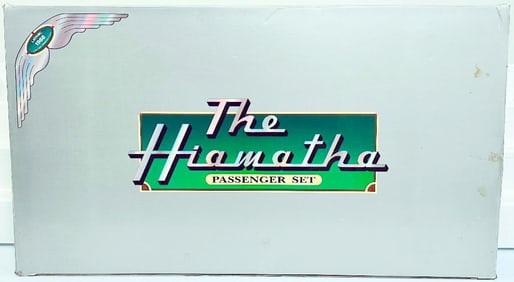 Lionel Modern O Gauge Lionel Replica Hiawatha Steam Locomotive Passenger Set Boxed