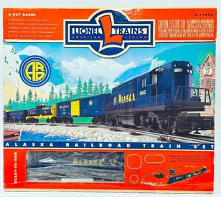 Lionel Modern O Gauge Alaska Railroad Freight Train Set #6 - 11972 Boxed