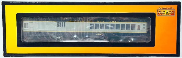 MTH Modern O Gauge Baltimore and Ohio DoodleBug Diesel Engine with PS 1.0 Boxed