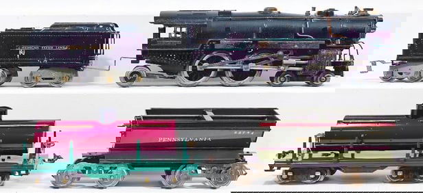 American Flyer Prewar Wide Gauge 4664 Locomotive and 4671 Tender