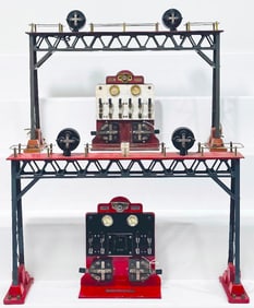 Lionel Prewar 440 Signal Bridge early colors/439 Panel Board/439 Panel Board/ 440 Signal Bridge