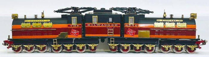 Rich-Art Modern O Gauge Rare Bipolar Electric Locomotive Milwaukee Road