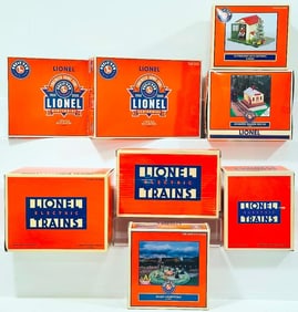 Lionel Modern Eight (8) Assorted Accessories Boxed