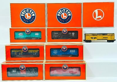 Lionel Modern O Gauge Archive BC 3 Pack/C&NW Operating Cattle Car in Stockyard/6464 Series X3 Pack