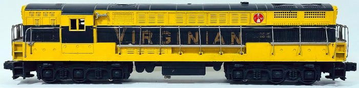 Lionel Postwar O Gauge 2331 yellow black FM Diesel