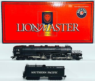 Lionel Modern O Gauge LionMaster Southern Pacific 4–8–8 –2 AC – 12 Cab Forward Locomotive
