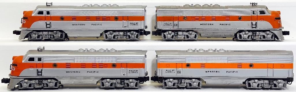 Lionel Postwar O Gauge 2345 Western Pacific A - A Diesel Units (1 of 5)
