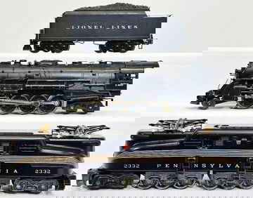 Lionel Postwar O Gauge 726 Steam Locomotive and 2426W Tender