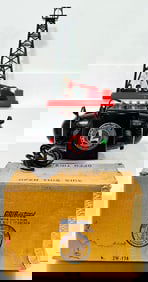 Lionel Postwar O Gauge ZW Transformer and Lionel Modern 2305 Oil Derrick and Pumper