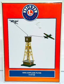 Lionel Modern O Gauge WW II Airplane Pylon with original box