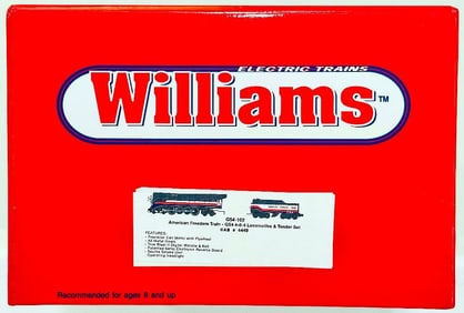 Williams Modern O Gauge American Freedom Train GS4 4 – 8 – 4 Locomotive and Tender Boxed