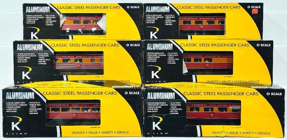 K-Line Modern O Gauge Southern Pacific 15 inch Observation Car – Southern Pacific 15 inch Coach